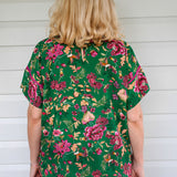 Poppy Top in flights of fancy green