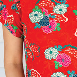 Poppy Top in now or never red