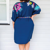 Pretty Please Dress in wide blue yonder