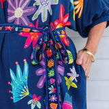 Pretty Please Dress in wide blue yonder