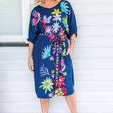 Pretty Please Dress in wide blue yonder