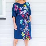 Pretty Please Dress in wide blue yonder