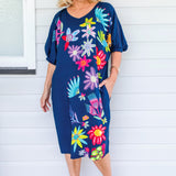 Pretty Please Dress in wide blue yonder