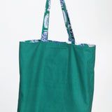 Reversible Tote in a moment in time green