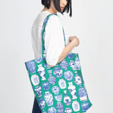 Reversible Tote in a moment in time green