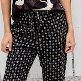Rita Pant in crosshatch