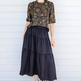 Kellie Top in starstruck black