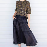 Sally Skirt in black