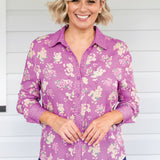 Sam Blouse in the lovely lilac