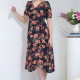 PRE-ORDER Scarlett Dress in now or never navy
