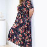 PRE-ORDER Scarlett Dress in now or never navy