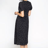 Seychelles Dress in dotty black