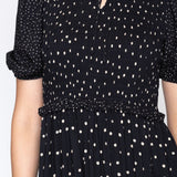 Seychelles Dress in dotty black