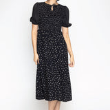 Seychelles Dress in dotty black