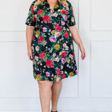 Skipper Dress in kasumi black