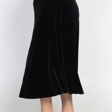 Must Have Velvet Skirt in black