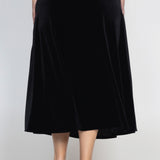 Must Have Velvet Skirt in black