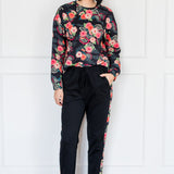 Sunday Pant in now or never black
