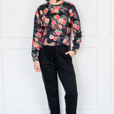 Sunday Pant in now or never black