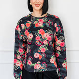 Sunday Sweatshirt in now or never black