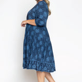 Sweet Pea Dress in sweet nothings blue