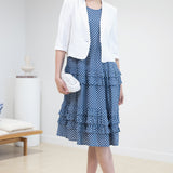 Tallulah Dress in sweet gingham blue