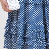 Tallulah Dress in sweet gingham blue