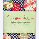 Tea Towel in peach blossoms