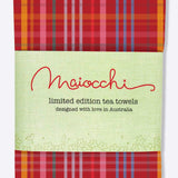 Tea Towel in now or never gingham