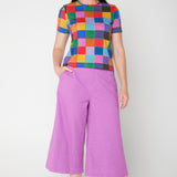 Jane Culotte in broderie lilac