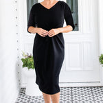 Maiocchi Valentine Dress in black – elegant, timeless silhouette