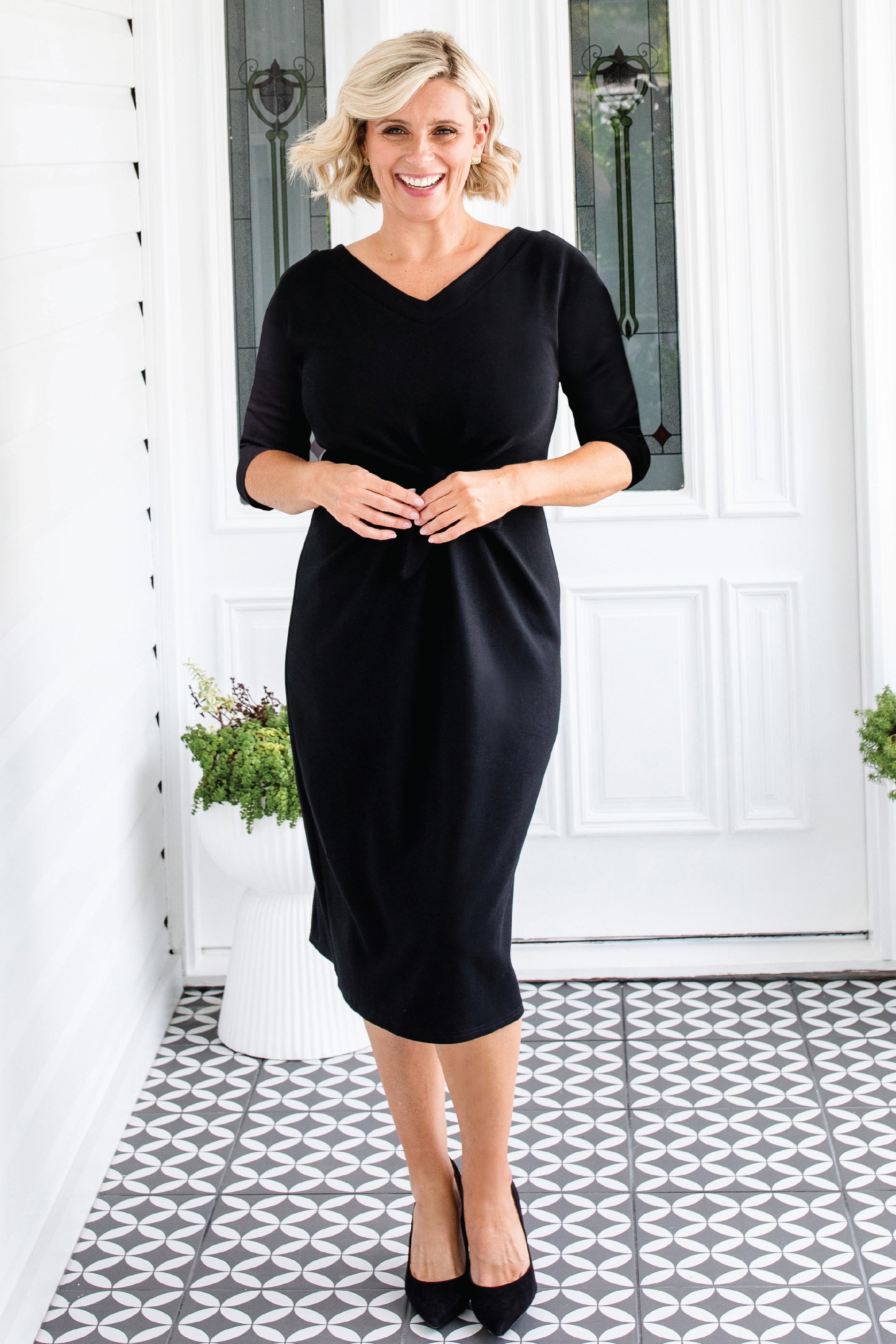 Maiocchi Valentine Dress in black – elegant, timeless silhouette