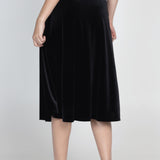 Must Have Velvet Skirt in black