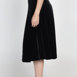 Must Have Velvet Skirt in black