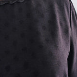 Violet Top in black