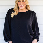 Maiocchi Violet Top in Black – chic and versatile wardrobe staple