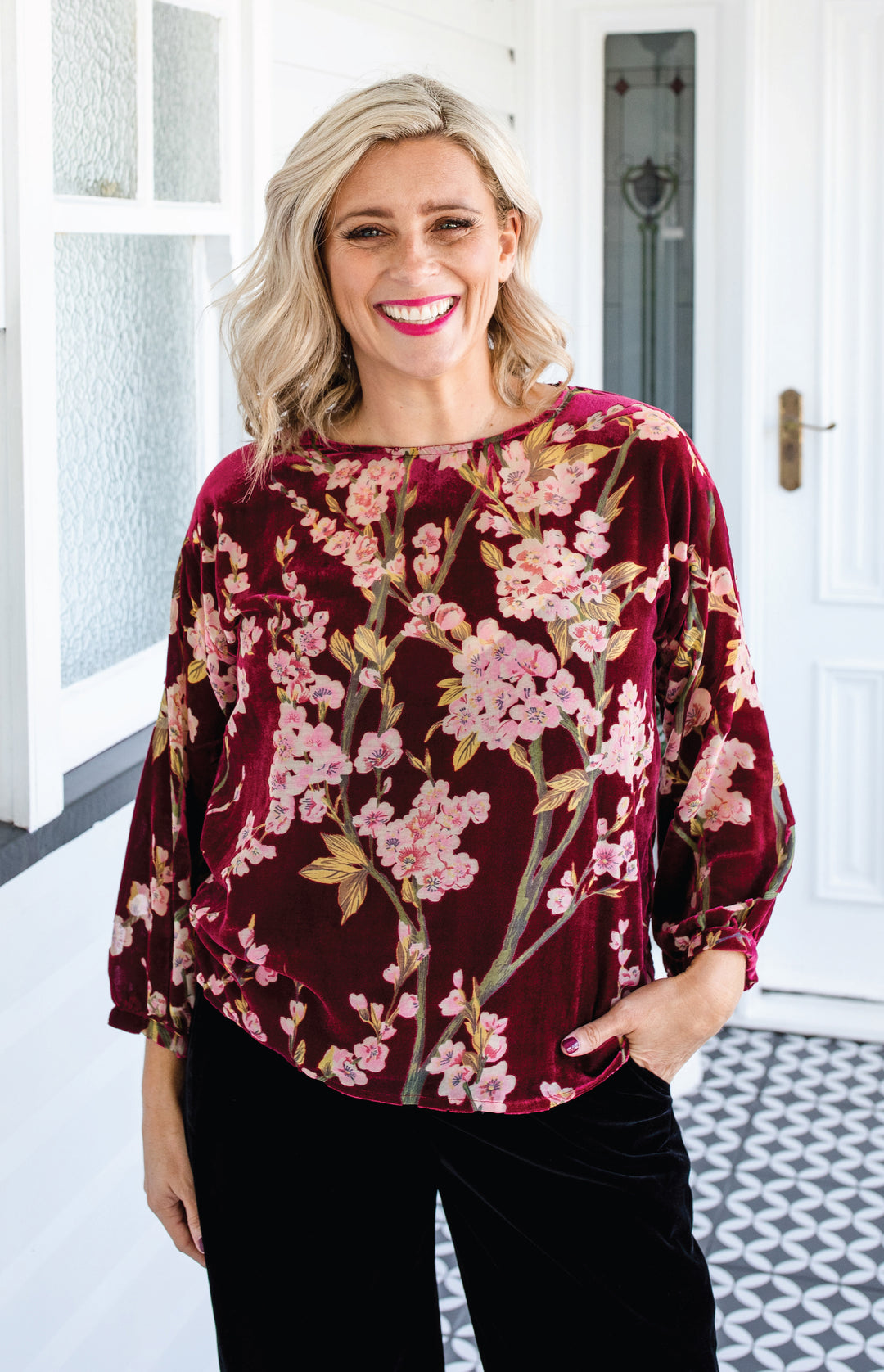Violet Top in blossom wine