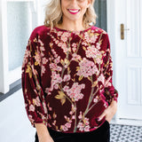 Violet Top in blossom wine