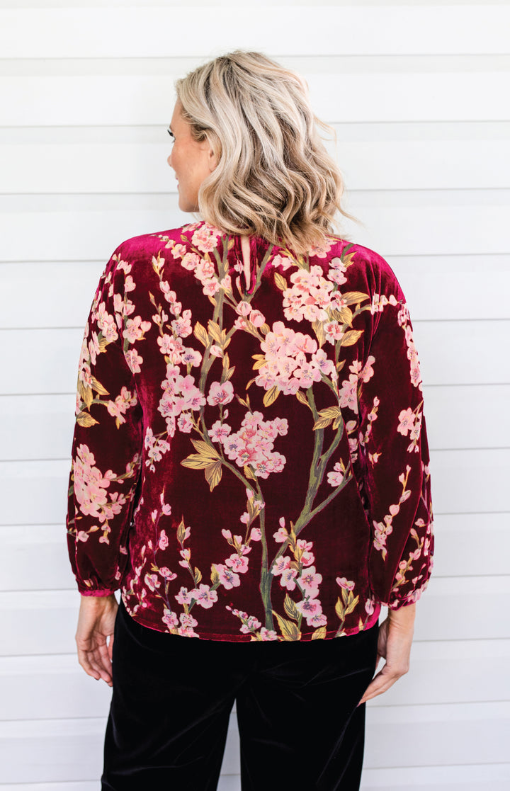Violet Top in blossom wine