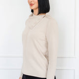 Weekend Ponte Top in beige