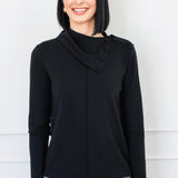 PRE-ORDER Weekend Ponte Top in black
