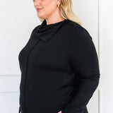 PRE-ORDER Weekend Ponte Top in black