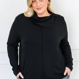 PRE-ORDER Weekend Ponte Top in black