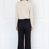 Weekend Ponte Pant in black