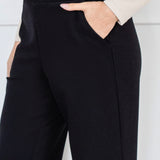 Weekend Ponte Pant in black