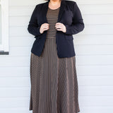 Must Have Ponte Blazer in black