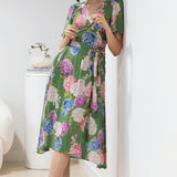 PRE-ORDER Eleanor Dress in daydreamers green