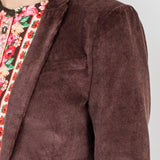 Cleo Cord Jacket in espresso