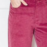 Cleo Cord Pant in rose