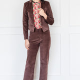 Cleo Cord Pant in espresso